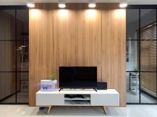 Contemporary Living Room at Clementi Avenue 3