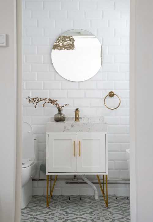 Scandinavian Bathroom at Woodlands Drive 40