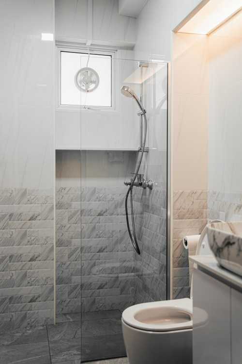 Scandinavian Bathroom at Choa Chu Kang Street 64
