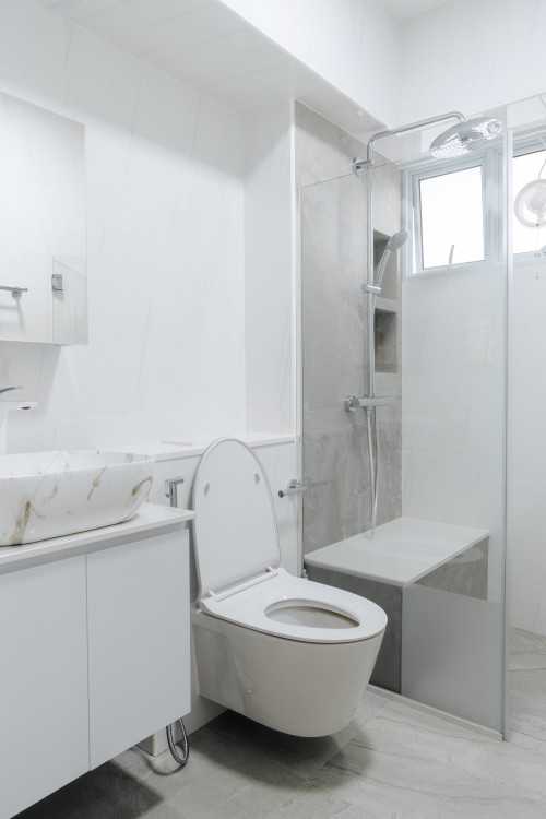Scandinavian Bathroom at Choa Chu Kang Street 64