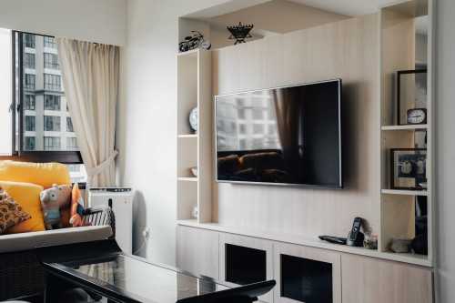 Scandinavian Living Room at Choa Chu Kang Street 64