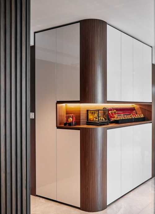 Contemporary Living Room at Northshore Drive