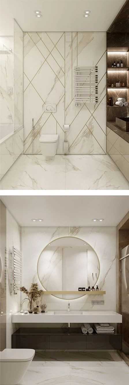 Contemporary Bathroom at Condo @ Orchard View