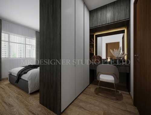Contemporary Bedroom at jalan teteram 116A