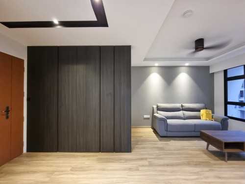 Scandinavian Living Room at Alkaff Oasis