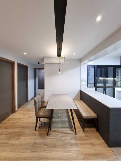 Scandinavian Dining Room at Alkaff Oasis