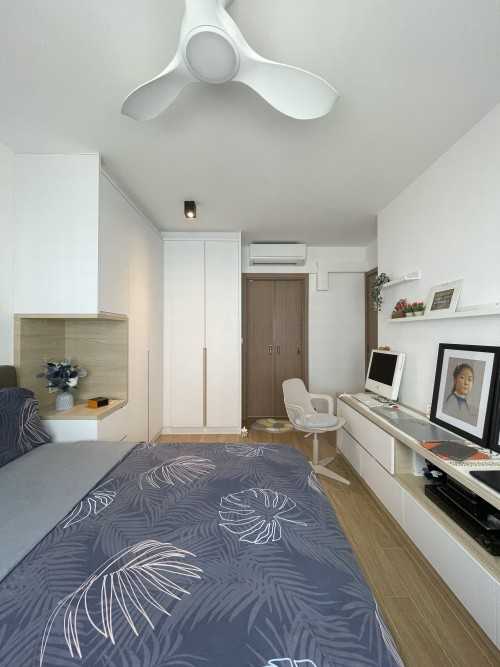 Scandinavian Bedroom at Waterfront I @ Northshore