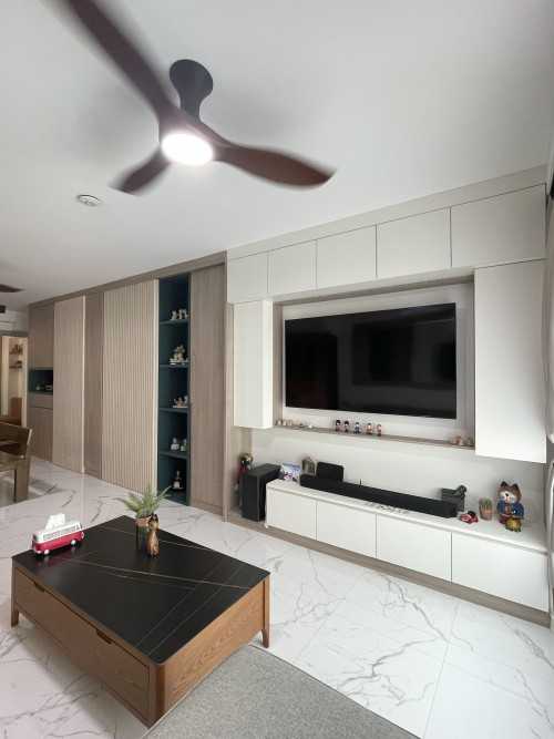 Scandinavian Living Room at Waterfront I @ Northshore