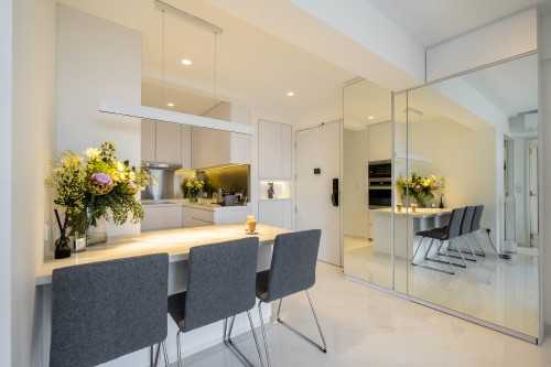 Minimalist Kitchen at Queenstown | 95 Dawson Road