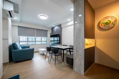 Contemporary Living Room at Fajar Springs