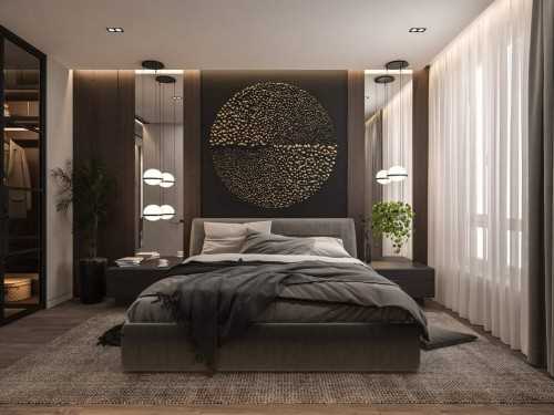 Contemporary Bedroom at Condo @ Bukit Timah