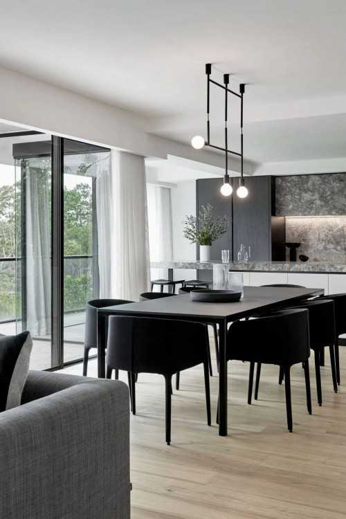 Contemporary Kitchen at Semi-D @ Holland
