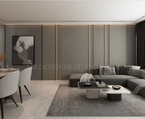 Contemporary Living Room at central groove 3 geylang east ave 1