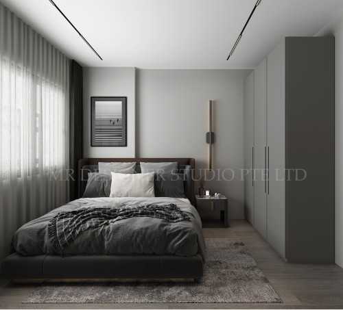 Contemporary Bedroom at central groove 3 geylang east ave 1