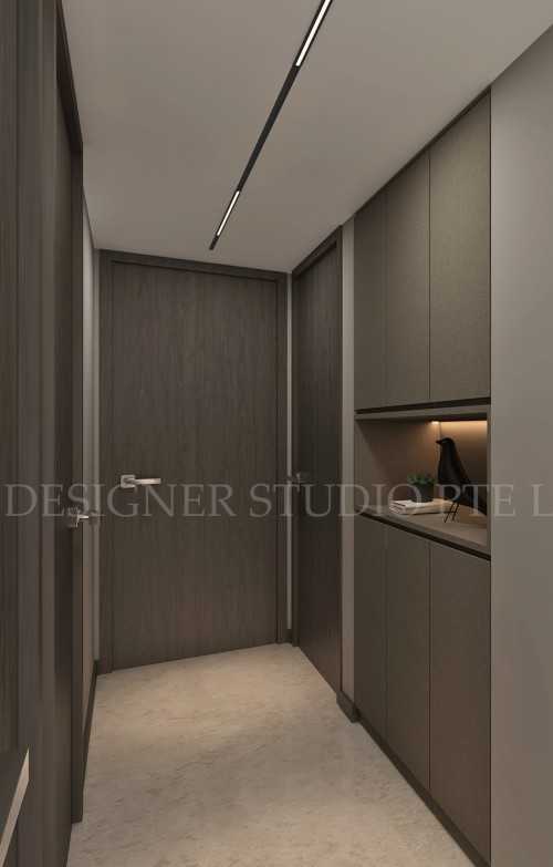Contemporary Entryway at central groove 3 geylang east ave 1