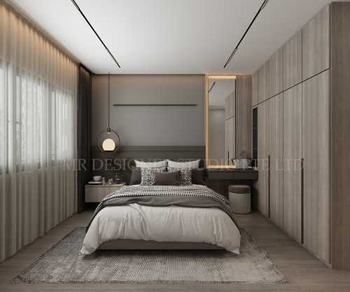 Contemporary Bedroom at central groove 3 geylang east ave 1