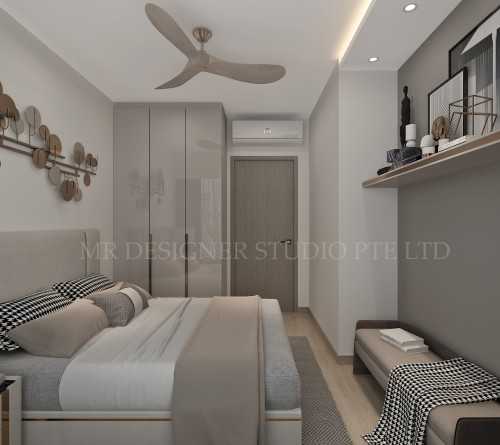 Contemporary Bedroom at pasir ris drive 530D