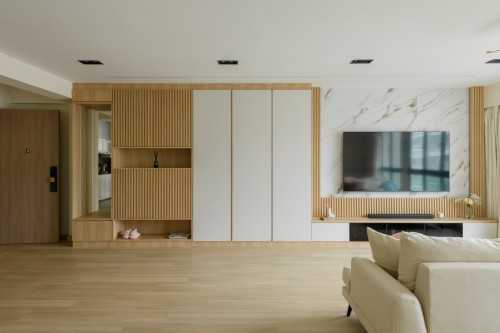 Scandinavian Living Room at punggol way 265C