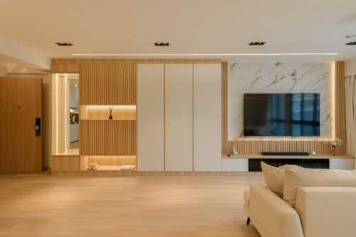 Scandinavian Living Room at punggol way 265C