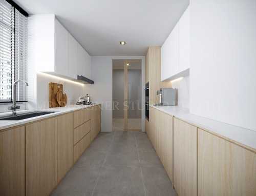 Modern Kitchen at guilin view bukit batok