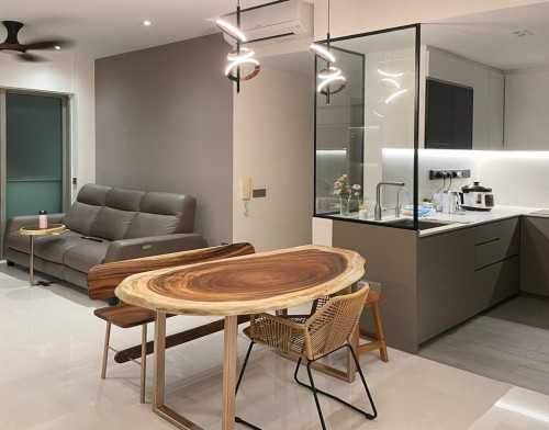 Scandinavian Dining Room at Trevista