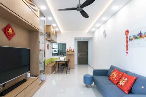 Modern Living Room at Hundred Trees