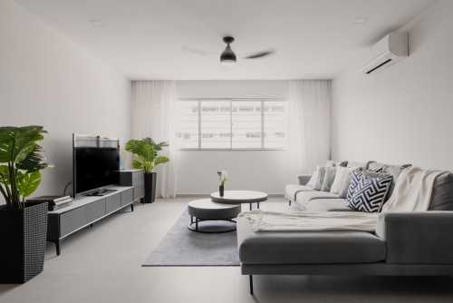 Modern Living Room at 122 Potong Pasir