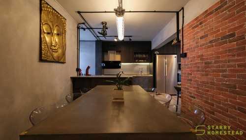 Industrial Dining Room at 134 Bishan St 12