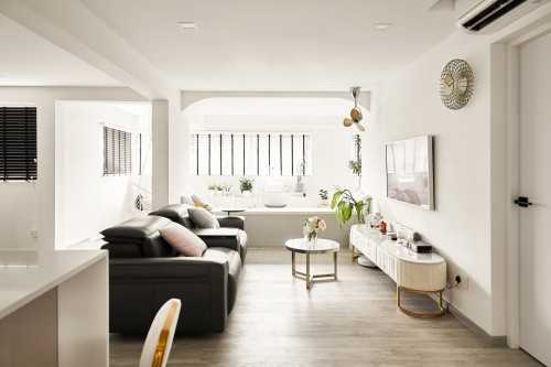 Modern Living Room at Yishun Street 61