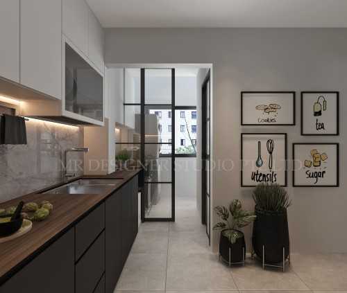 Modern Kitchen at compassvale lane 205B