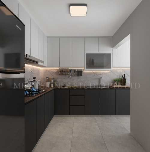 Modern Kitchen at compassvale lane 205B