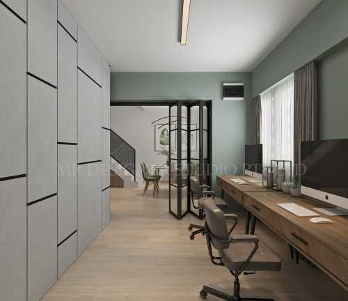Modern Study at compassvale lane 205B