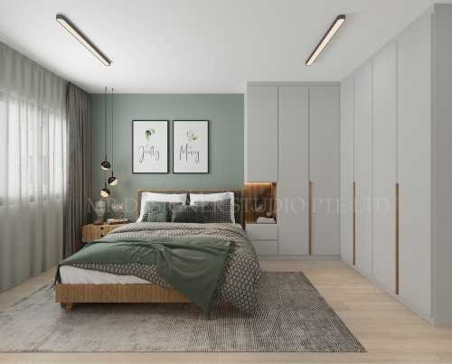 Modern Bedroom at compassvale lane 205B