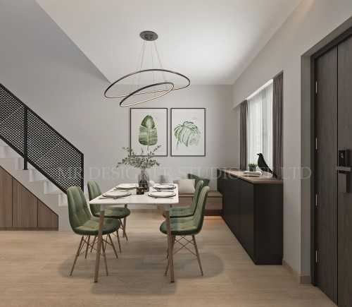 Modern Dining Room at compassvale lane 205B