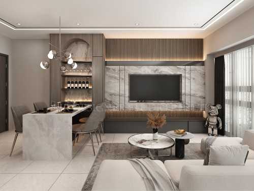 Modern Dining Room at dawson road 86