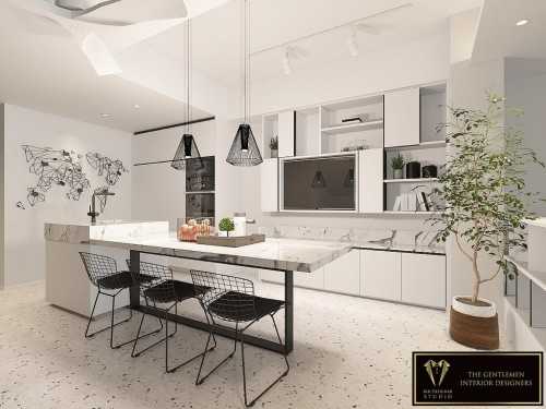 Transitional Kitchen at 24 stratton place