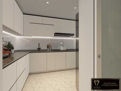 Transitional Kitchen at 24 stratton place