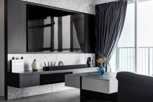 Modern Living Room at Northshore Drive