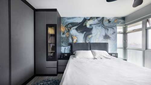 Modern Bedroom at Northshore Drive