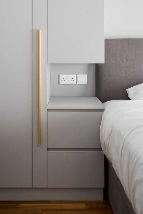 Contemporary Bedroom at 215b compassvale lane