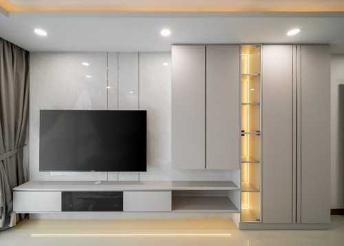 Contemporary Living Room at 215b compassvale lane