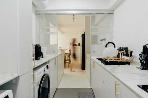 Minimalist Kitchen at Punggol Place