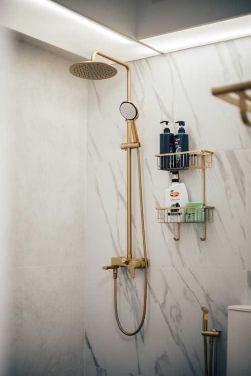 Minimalist Bathroom at Punggol Place