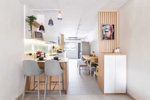 Scandinavian Dining Room at 302 Ang Mo Kio