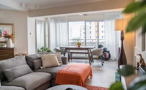 Vintage Living Room at 603 Senja Road