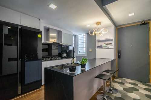 Modern Kitchen at 18 Ipoh Lane