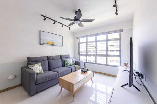 Minimalist Living Room at 620B Tampines