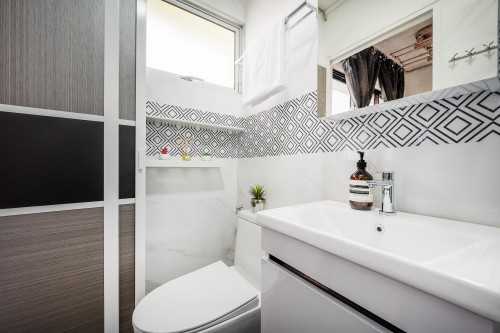 Contemporary Bathroom at Jalan Damai