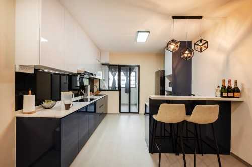Contemporary Kitchen at Jalan Damai