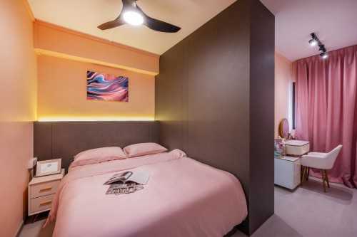 Contemporary Bedroom at Jalan Damai